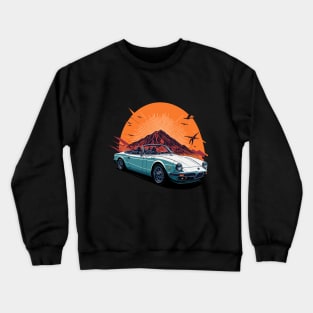 Alfa Romeo Spider Vintage Car Art Crewneck Sweatshirt